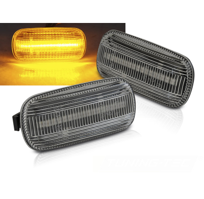 Intermitentes Laterales Blanco Led Intermitente Dinamico Para Audi A4 B6/ B7/ A3 8p/ A6 C6