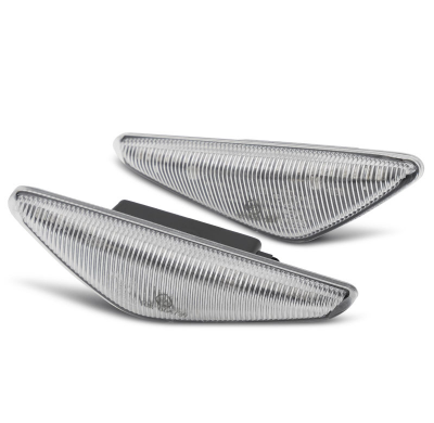 LED DIRECCIÓN LATERAL CROMADA Intermitente Dinamico compatible con BMW E46 COUPE 03-06