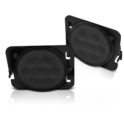 Intermitentes Chrysler Jeep Wrangler Jk 07-18 Led Smoke