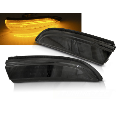 INTERMITENTES FORD FIESTA MK7 13-16 LED HUMO con intermitente dinamico
