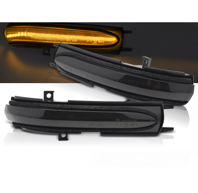 DIRECCIÓN LATERAL EN EL ESPEJO LED AHUMADO Intermitente Dinamico para HONDA CIVIC 04-06 ACCORD 02-08