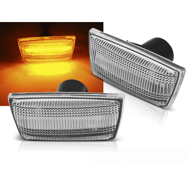 Intermitentes Opel Astra H/ Corsa D/ Insignia/ Zafira White Intermitentes Dinamicos
