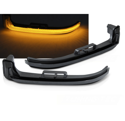INTERMITENTES DIRECCIÓN LATERAL EN EL ESPEJO HUMO LED para PEUGEOT 3008 16- / 5008 17- con intermitente dinamico