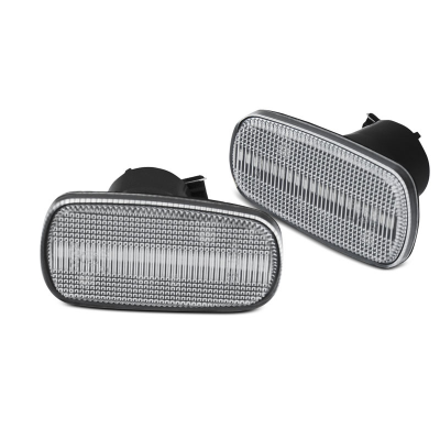 INTERMITENTES LED BLANCO DE DIRECCIÓN LATERAL compatible con TOYOTA LAND CRUISER 120 03-09 con intermitente dinamico