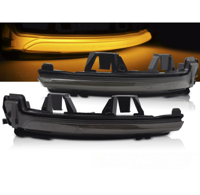 DIRECCIÓN LATERAL EN EL ESPEJO LED HUMO para VOLVO S90 V90 V60 XC40