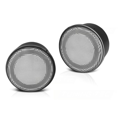 Intermitentes Chrysler Jeep Wrangler Jk 07-18 Led White