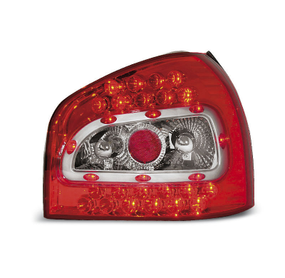 Pilotos Traseros Led Audi A3 08.96-08.00 Rojo/Blanco Led