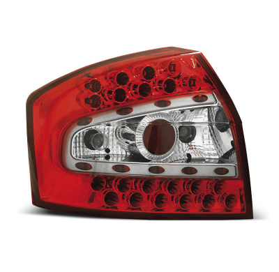 Pilotos Traseros Led Audi A4 8e 10.00-10.04 Sedan Rojo/Blanco Led