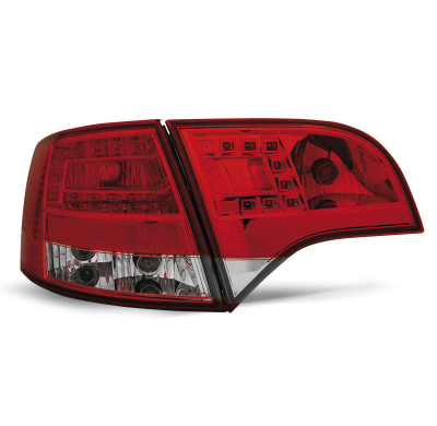 Pilotos Traseros Led Audi A4 B7 11.04-03.08 Avant Rojo/Blanco Led