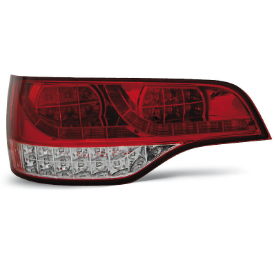 Pilotos Traseros Led Audi Q7 06-09 Rojo/Blanco Led