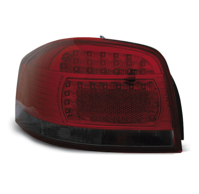 Pilotos Traseros Led Audi A3 05.03-08 Rojo Ahumado Led