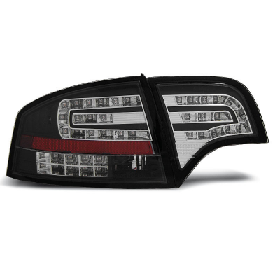 Pilotos Traseros Led Audi A4 B7 11.04-03.08 Sedan Negro Led