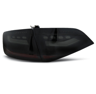 Pilotos Traseros Led Audi A4 B8 08-11 Sedan Ahumado Negro Led