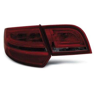 Pilotos Traseros Led Audi A3 8p 04-08 Sportback Rojo Ahumado Led