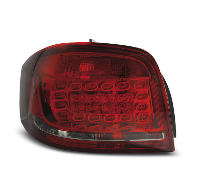 Pilotos Traseros Led Audi A3 08-12 Rojo Ahumado Led