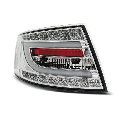 Pilotos Traseros Led Audi A6 C6 Sedan 04.04-08 Cromado Led 6pin