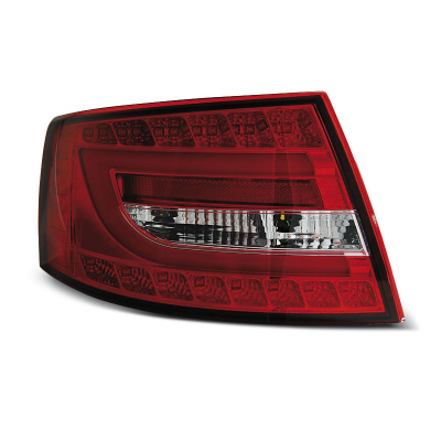 Pilotos Traseros Led Audi A6 C6 Sedan 04.04-08 Rojo/Blanco Led 7pin