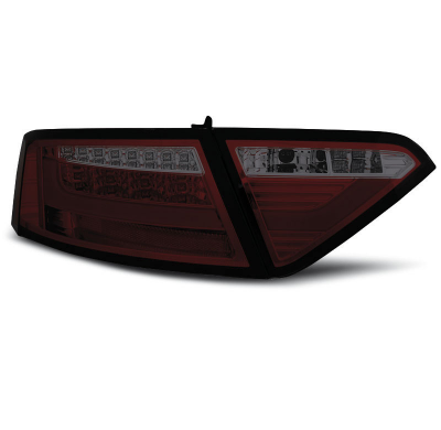 Pilotos Traseros Led Audi A5 07-06.11 Coupe Rojo Ahumado Led Bar