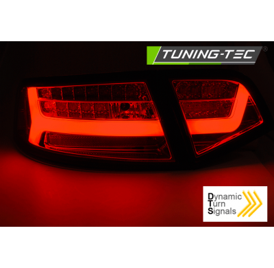 Pilotos Led Audi A6 08-11 Sedan Negro Ahumado Con Intermitentes Dinamicos