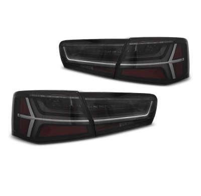 Pilotos Traseros Led Audi A6 C7 11-14 Limousine Ahumado Led Bar Intermitentes Dinamicos