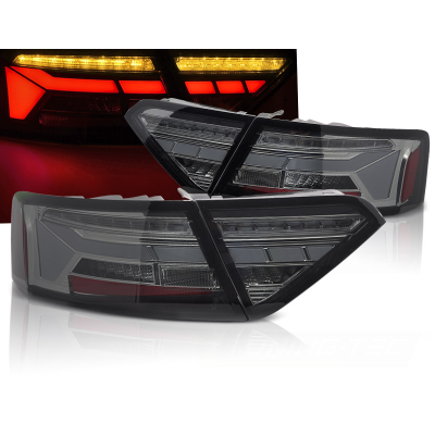 LUCES TRASERAS DE BARRA LED HUMO Intermitente Dinamico valido para AUDI A5 11-16