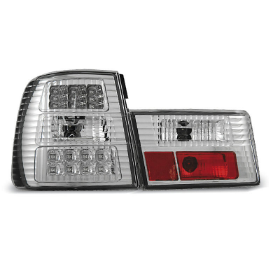 Pilotos Traseros Led Bmw E34 02.88-12.95 Cromado Led