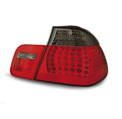 Pilotos Traseros Led Bmw E46 05.98-08.01 Sedan Rojo Ahumado Led