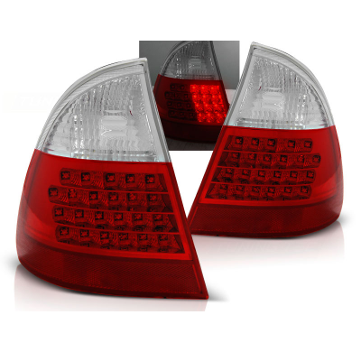 Pilotos Traseros Led Bmw E46 99-05 Rojo/Blanco Led