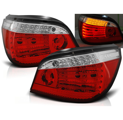 Pilotos Traseros Led Bmw E60 07.03-07 Rojo/Blanco Led