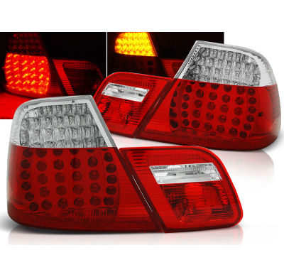 Pilotos Traseros Led Bmw E46 04.99-03.03 Coupe Rojo/Blanco Led