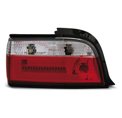 Pilotos Traseros Led Bmw E36 12.90-08.99 C/C Rojo/Blanco Bar Led