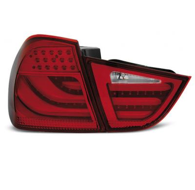 Pilotos Traseros Led Bmw E90 09-11 Red Led Bar