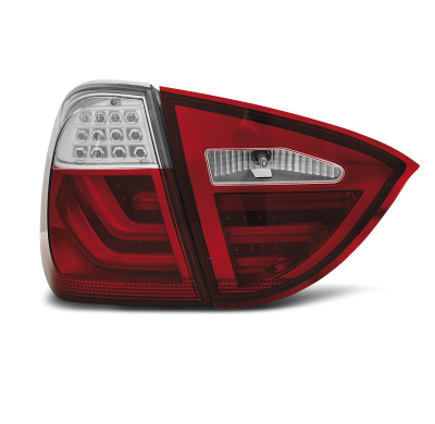 Pilotos Traseros Led Bmw E91 05-08 Rojo/Blanco Led Bar