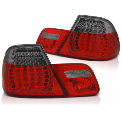 Pilotos Traseros Led Bmw E46 04.99-03.03 Coupe Red Smoke Led-Intermitente Dinamico