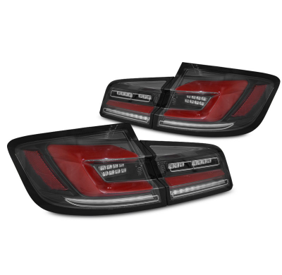PILOTOS TRASEROS LED BAR NEGRO para BMW F10 10-16 con intermitente dinamico