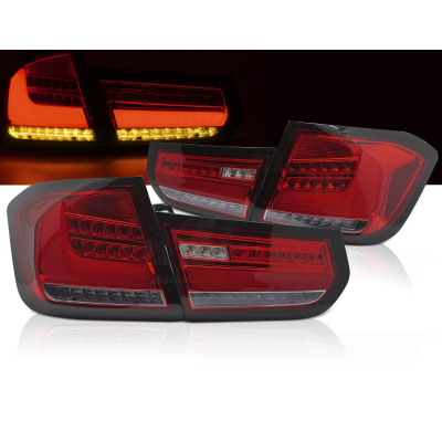 PILOTOS TRASEROS LED DE BARRA ROJAS INTERMITENTE DINAMICO aptas para BMW F30 11-15