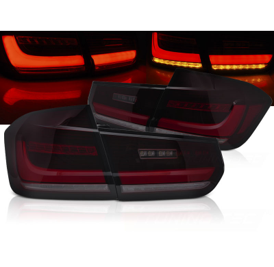 LUCES TRASERAS LED BAR Intermitente Dinamico ROJO AHUMADO valido para BMW F30 11-18