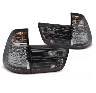 PILOTOS TRASEROS LED NEGROS para BMW X5 E53 09.99-10.03
