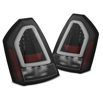Pilotos Led Chrysler 300c 05-08 Negro Led Bar