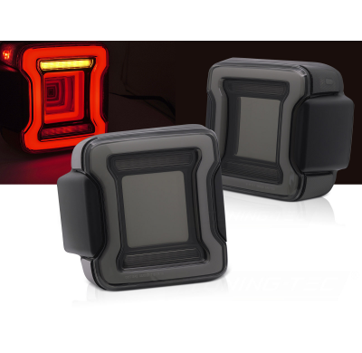 PILOTOS TRASEROS LED AHUMADAS CHRYSLER JEEP WRANGLER JL 18-23