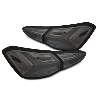 PILOTOS TRASEROS LED SMOKE para FORD FOCUS 4 18-21 HATCHBACK con intermitente dinamico