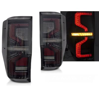 PILOTOS TRASEROS LED FUMAR FORD RANGER 11-18