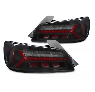 PILOTOS TRASEROS LED NEGROS AHUMADOS para HONDA S2000 AP1 00-03