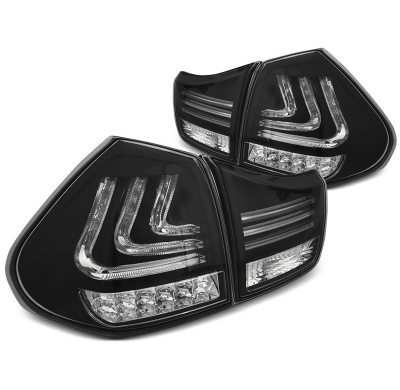 Pilotos Traseros Led Lexus Rx 330 / 350 03-08 Led Bar Negro