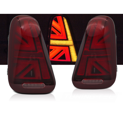 PILOTOS TRASEROS LED ROJOS compatibles con MINI COOPER R50 R52 R53 01-06