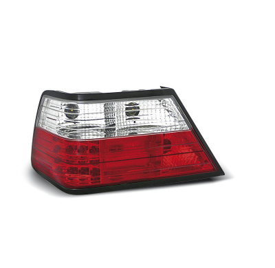 Pilotos Traseros Led Mercedes W124 E-Klasa 01.85-06.95 Rojo/Blanco Led