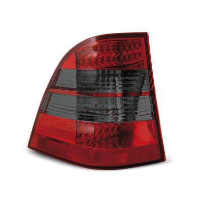 Pilotos Traseros Led Mercedes W163 Ml M-Klasa 03.98-05 Rojo Ahumado Led