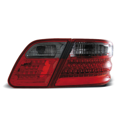 Pilotos Traseros Led Mercedes W210 E-Klasa 95-03.02 Rojo Ahumado Led