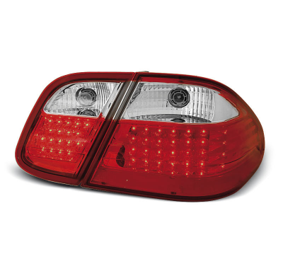 Pilotos Traseros Led Mercedes W208 Clk 03.97-04.02 Rojo/Blanco Led