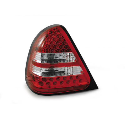 Pilotos Traseros Led Mercedes W202 C-Klasa 06.93-06.00 Rojo/Blanco Led